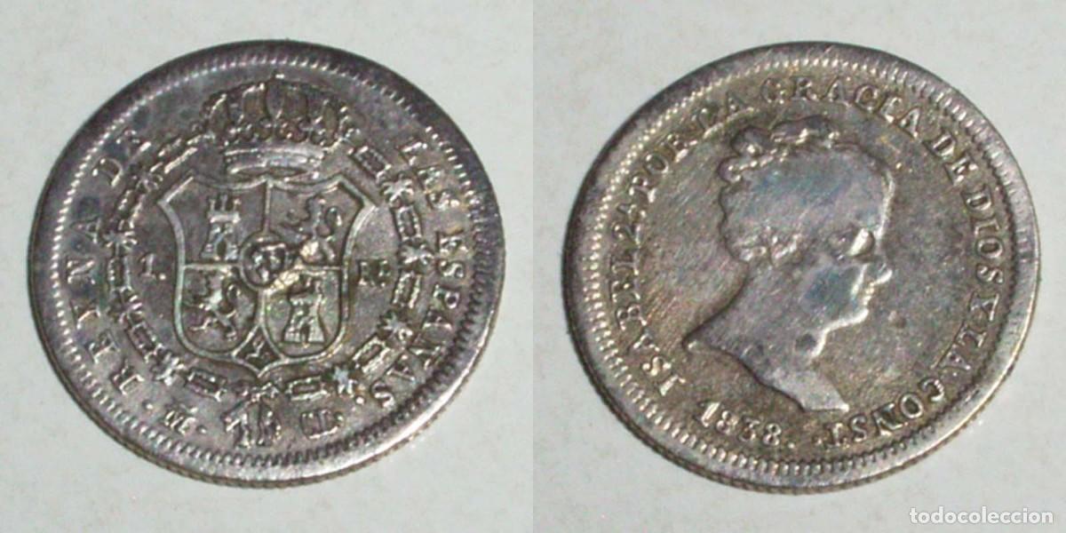 Monedas de Espa&ntilde;a: 1 Real 1838 Madrid- CL