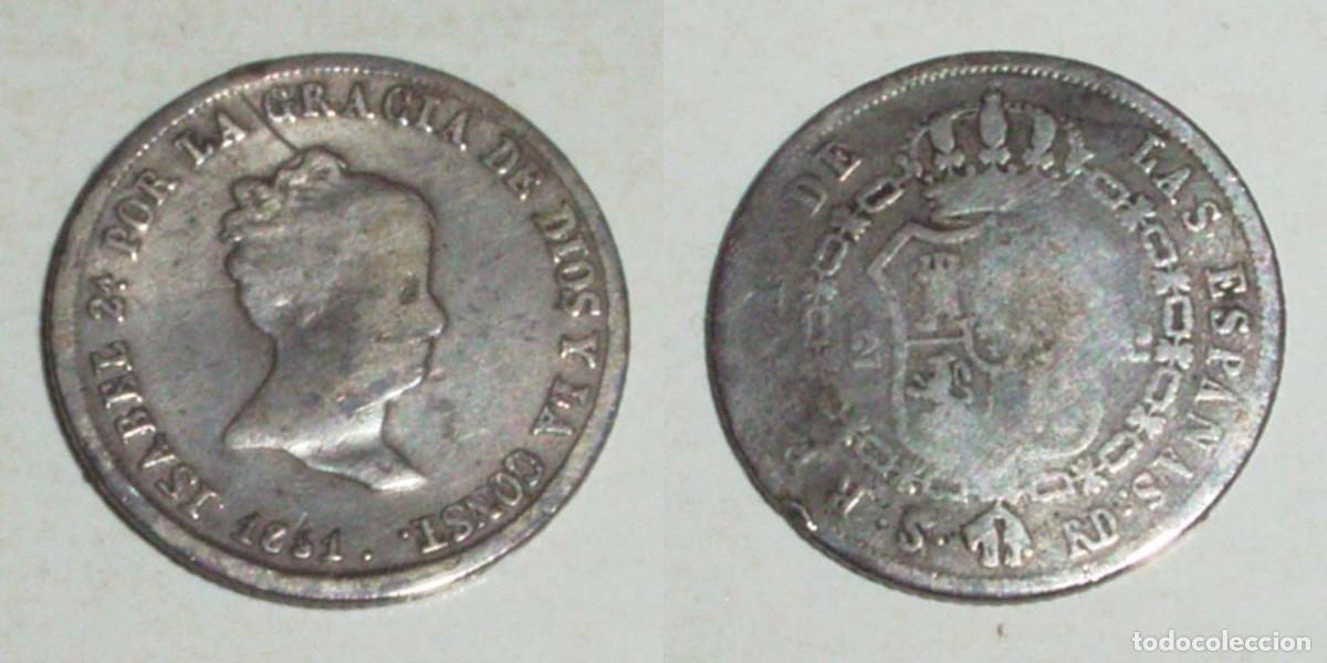 Monedas de Espa&ntilde;a: 2 Reales 1851 Sevilla-RD