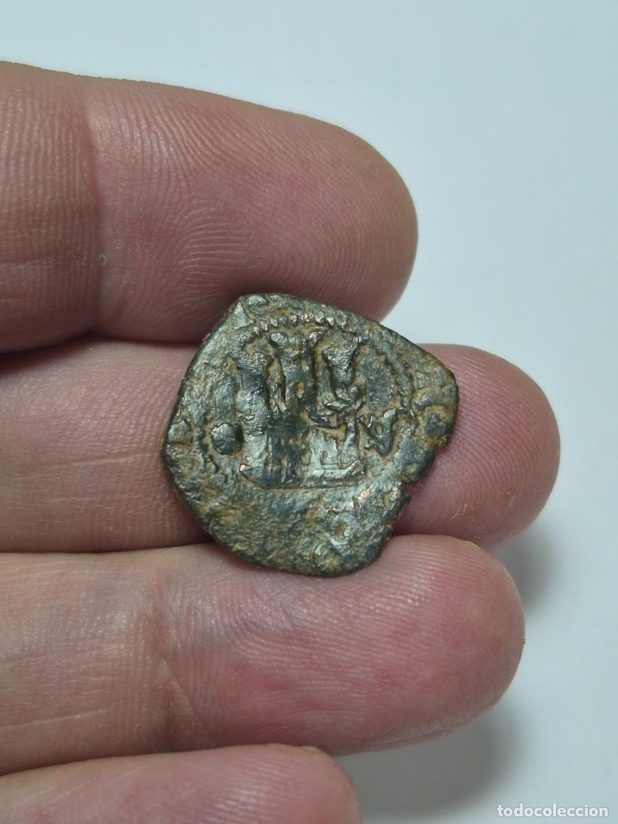 Monedas de Espa&ntilde;a: NT / FELIPE II 2 CUARTOS CORU&Ntilde;A VENERA Y V (E1220)