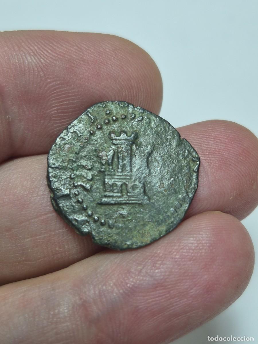 M&uuml;nzen von Spanien: NT / FELIPE II 2 CUARTOS VALLADOLID JIRONES (E1228)