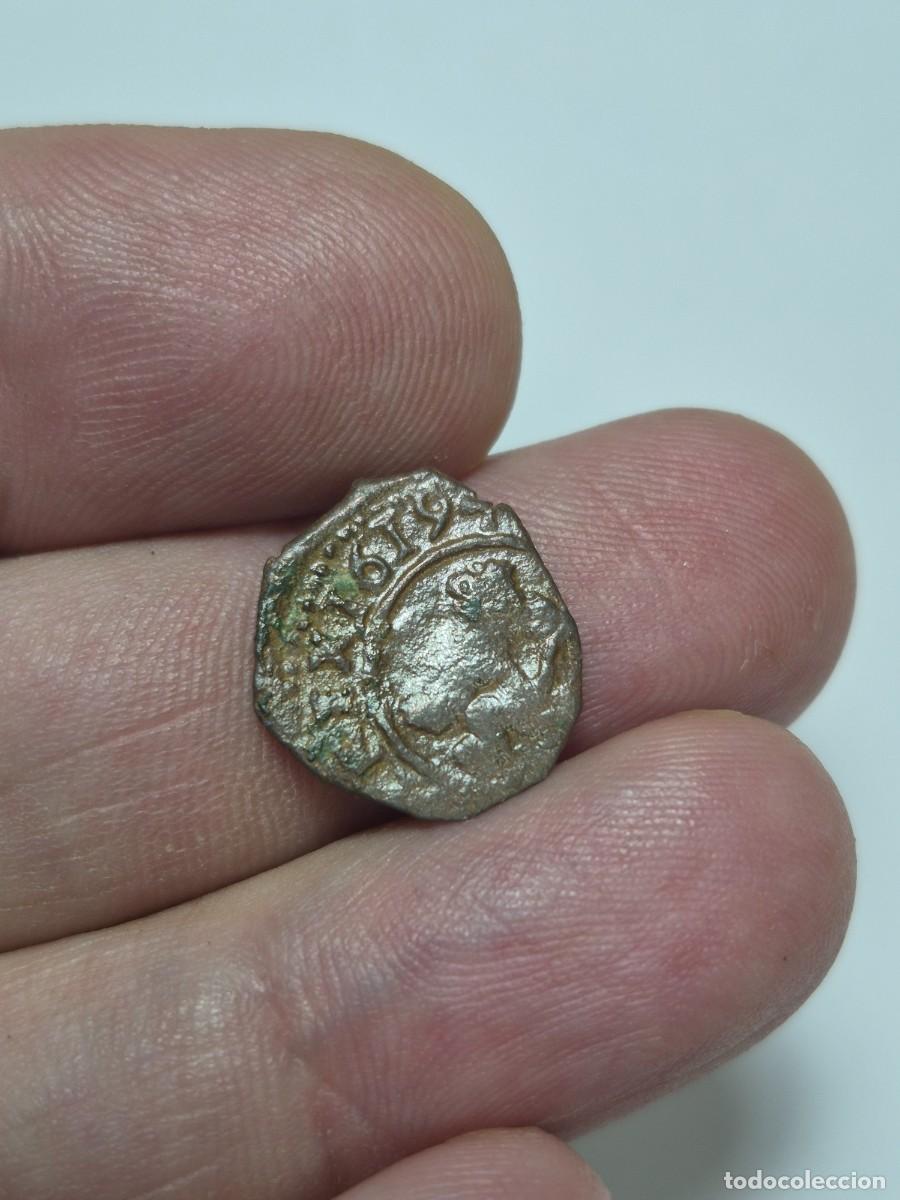 Monedas de Espa&ntilde;a: NT / FELIPE III 2 MARAVEDIES 1619 BURGOS (E1232)