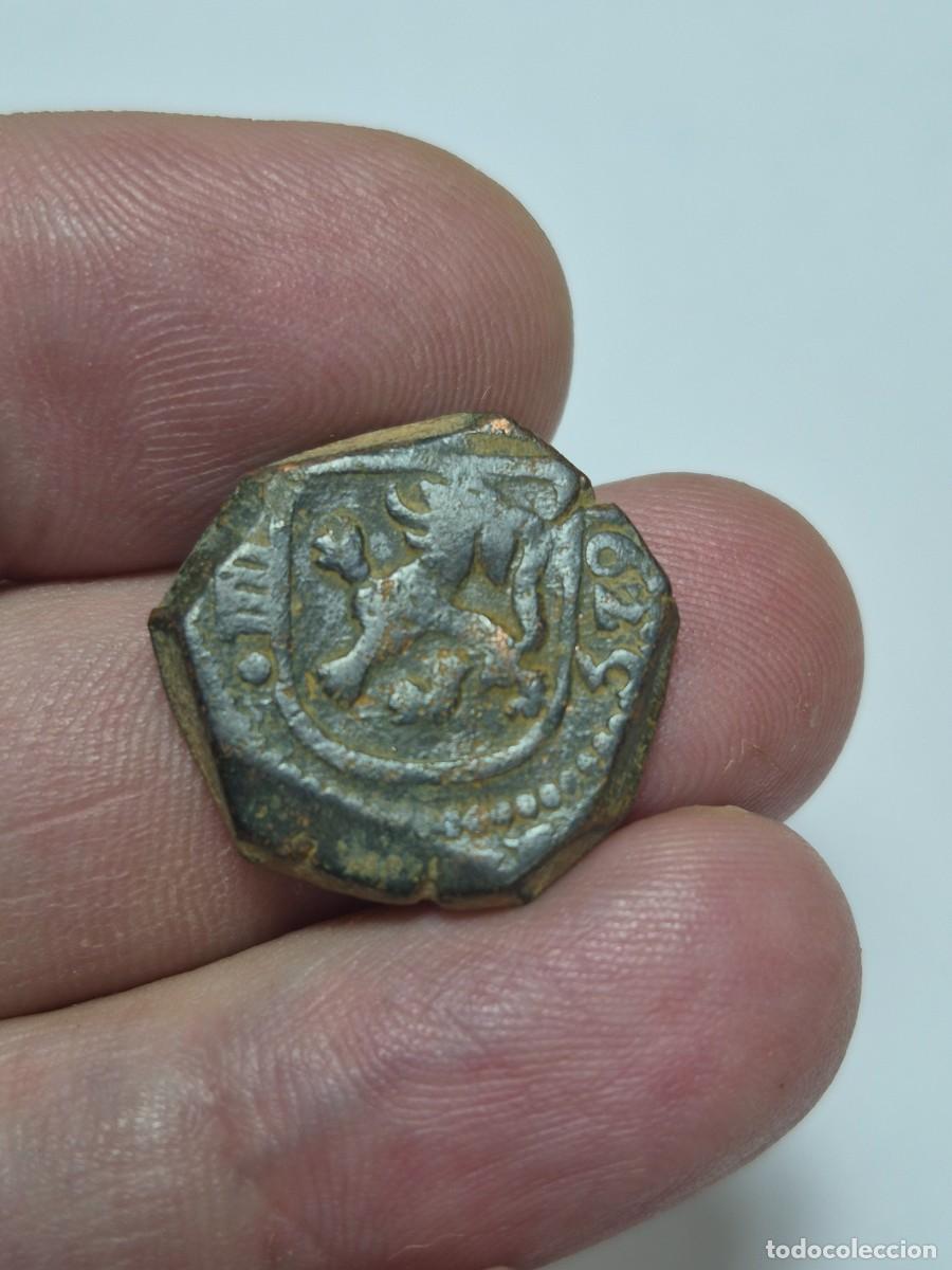 Moedas de Espanha: NT / FELIPE IV 8 MARAVEDIES 1625 VALLADOLID (E1242)