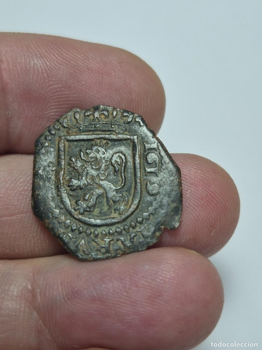 Moedas de Espanha: NT / FELIPE III 8 MARAVEDIES 1619 MADRID (E1244)
