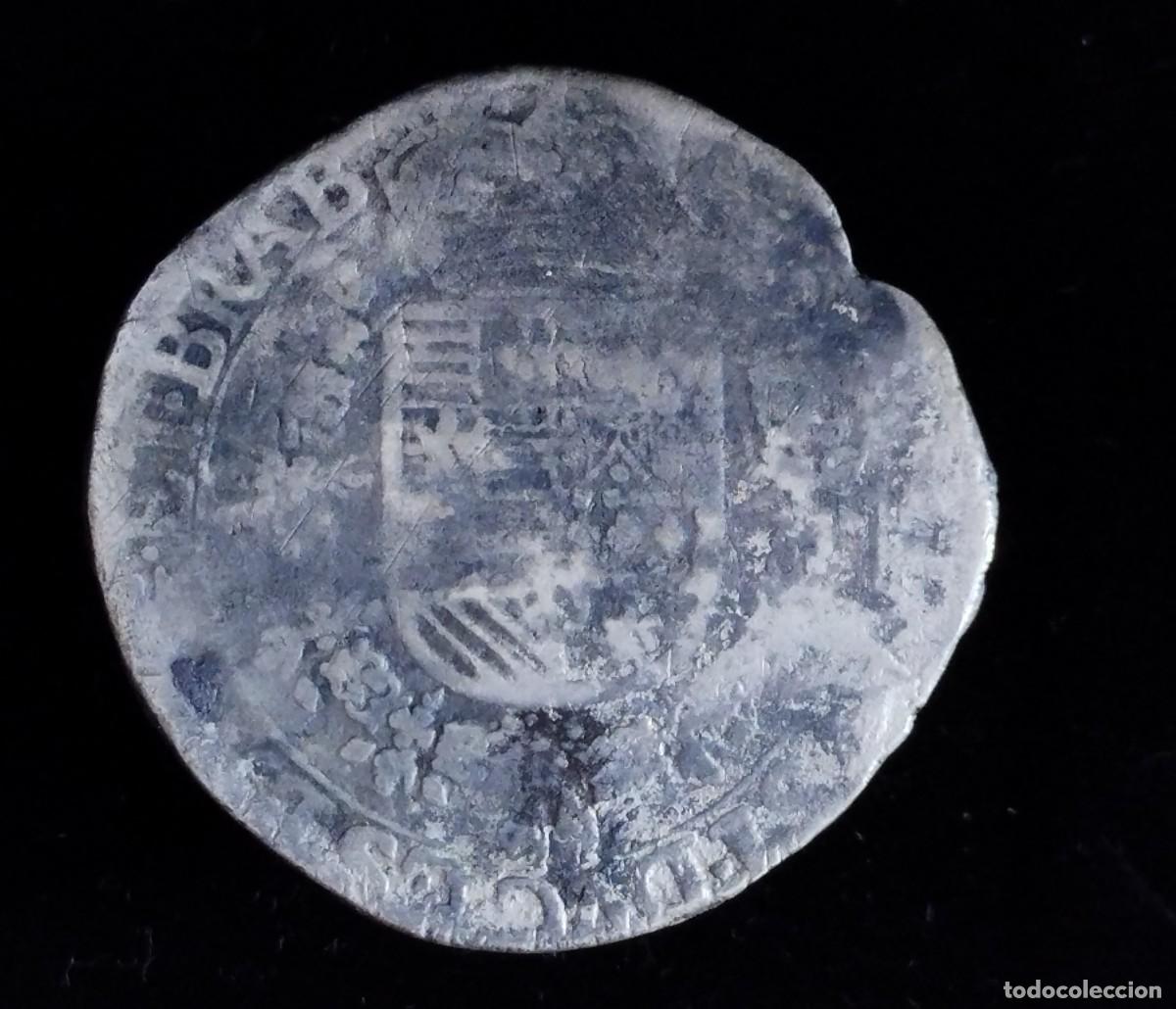 Monedas de Espa&ntilde;a: IMPERIO ESPA&Ntilde;OL. ARCHIDUQUES ISABEL CLARA EUGENIA Y ALBERTO. BRABANTE. AMBERES. 1 PATAGON