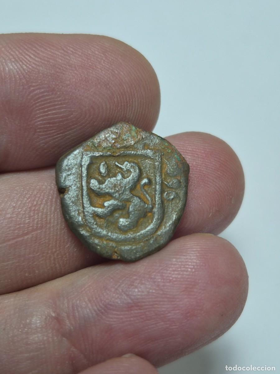 Monedas de Espa&ntilde;a: NT / CARLOS II 2 MARAVEDIES 1696 CORU&Ntilde;A (E1247)
