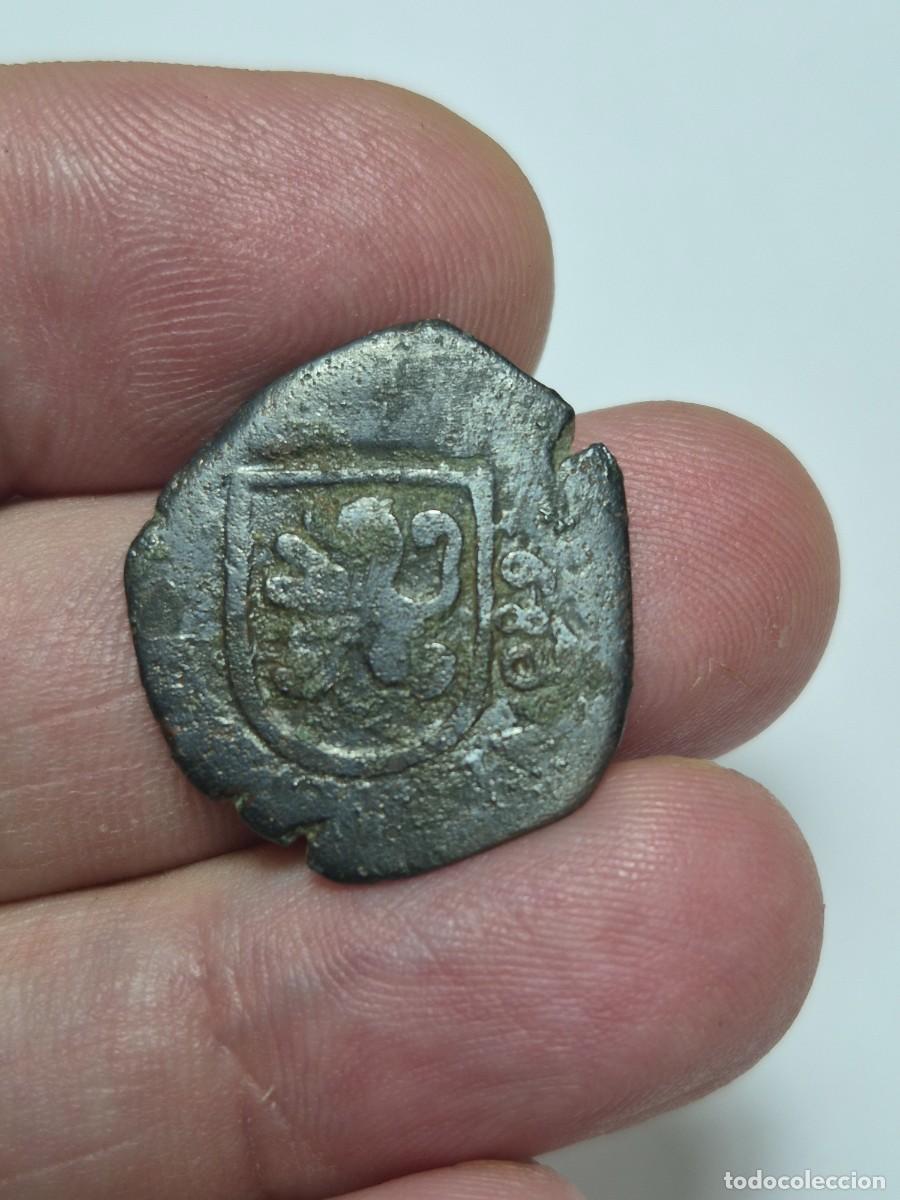 Monedas de Espa&ntilde;a: NT / CARLOS II 2 MARAVEDIES 1680 BURGOS (E1251)