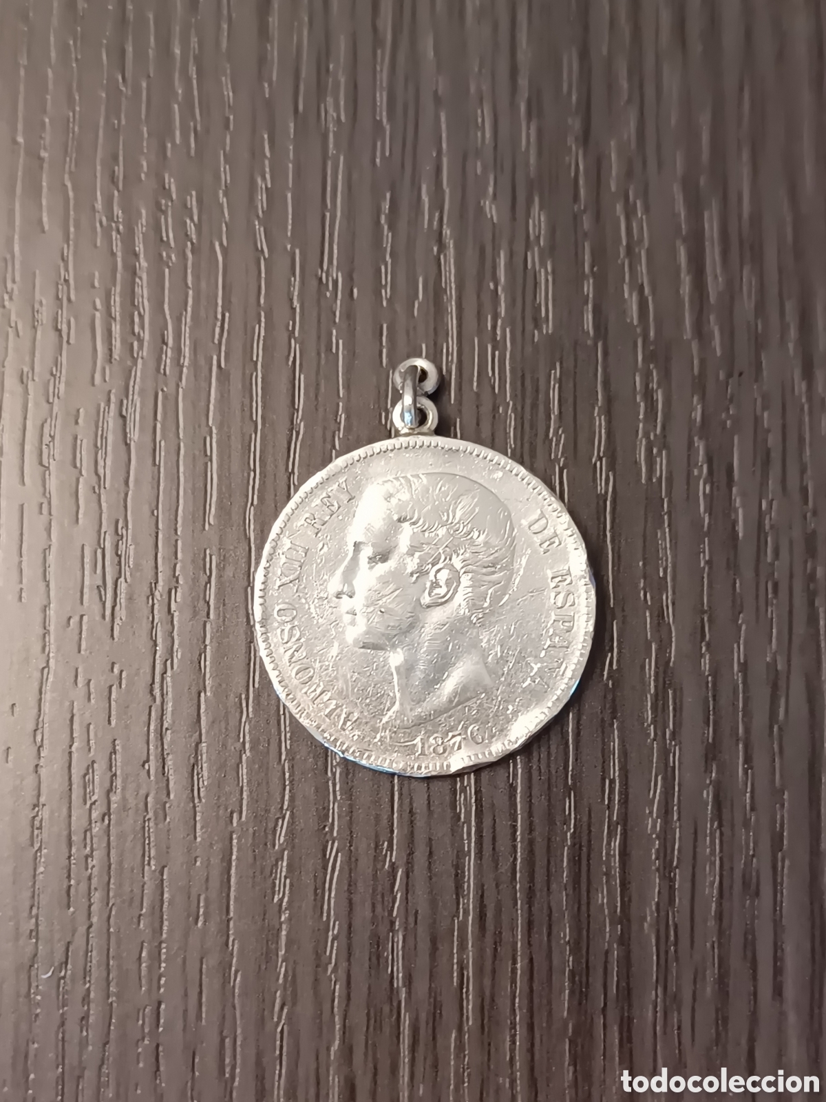 Monedas de Espa&ntilde;a: Antigua Moneda Plata Alfonso XII 1876