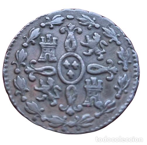Monedas de Espa&ntilde;a: Fernando VII. Segovia 2 maravev&iacute;s 1831 - Foto 2