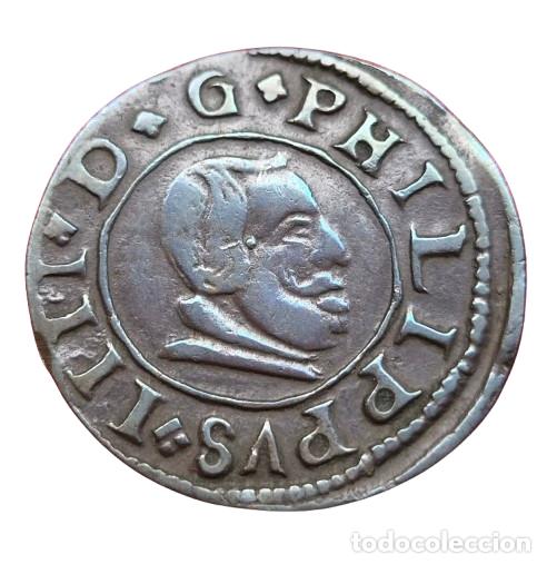 Monedas de Espa&ntilde;a: Felipe IV Madrid S. 16 maraved&iacute;s 1663 - Foto 1