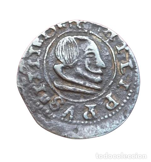 Monedas de Espa&ntilde;a: Felipe IV Madrid S. 16 maraved&iacute;s 1663. Falsa de &eacute;poca
