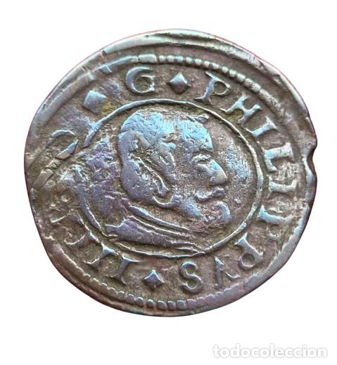 Monedas de Espa&ntilde;a: Felipe IV Madrid S. 16 maraved&iacute;s 1664