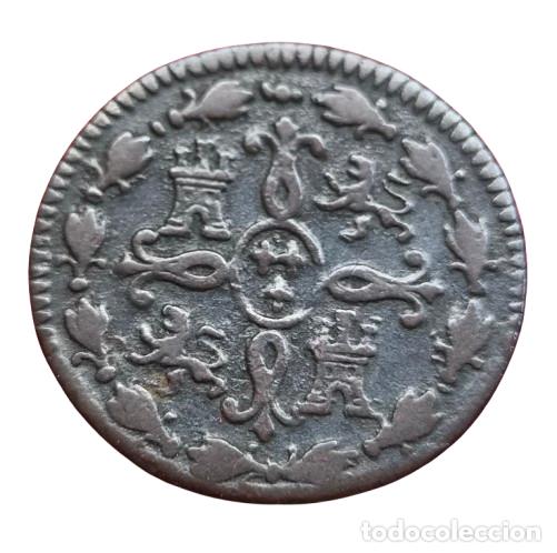 Monedas de Espa&ntilde;a: Fernando VII JUBIA 2 MARAVEDIS 1819 - Foto 2