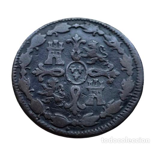Monedas de Espa&ntilde;a: Fernando VII JUBIA 8 MARAVEDIS 1818 - Foto 2
