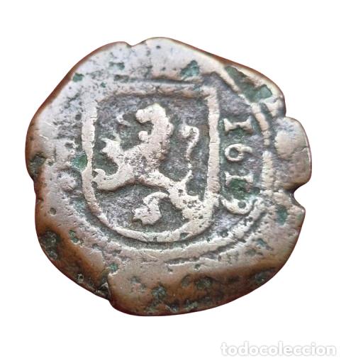 Monedas de Espa&ntilde;a: FELIPE III BURGOS 8 MARAVEDIS 1619