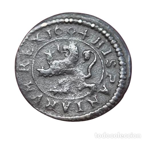 Monedas de Espa&ntilde;a: FELIPE III SEGOVIA 4 MARAVEDIS 1604