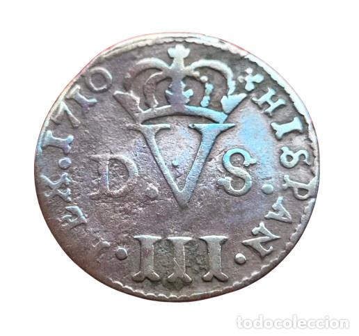 Monedas de Espa&ntilde;a: FELIPE V VALENCIA TRESETA 1710