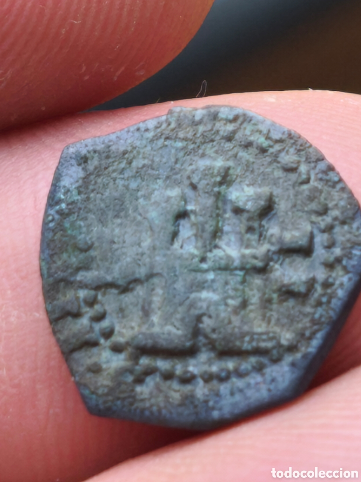 Monedas de Espa&ntilde;a: Felipe III 1618 2 maravedis Segovia - Foto 2