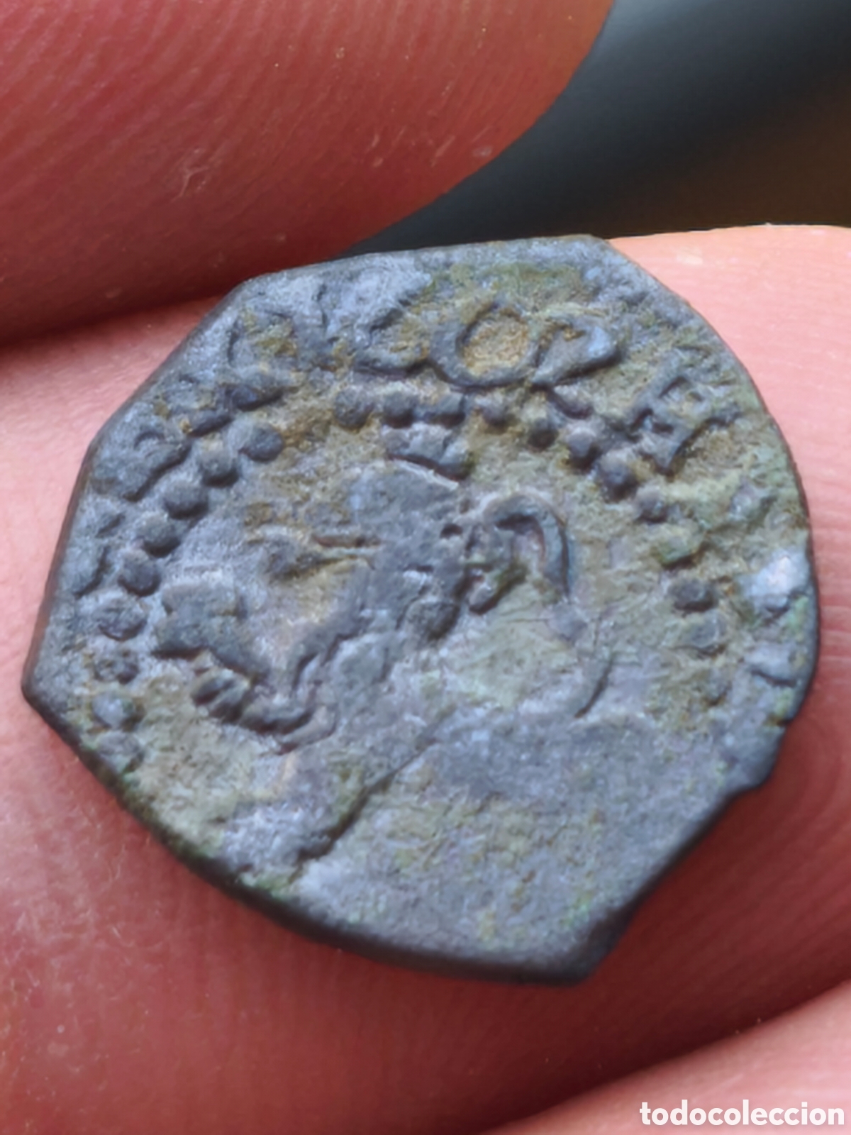 Monedas de Espa&ntilde;a: Felipe III 1618 2 maravedis Segovia