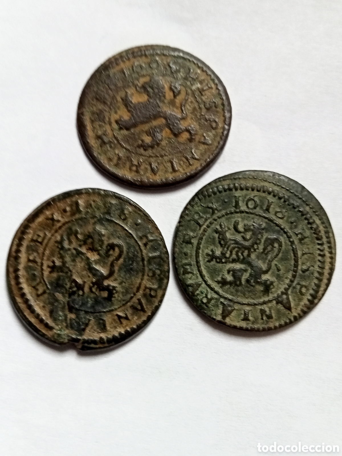 Monedas de Espa&ntilde;a: FELIPE III - A&Ntilde;OS 1605 - 1718 - IV MARAVEDIES