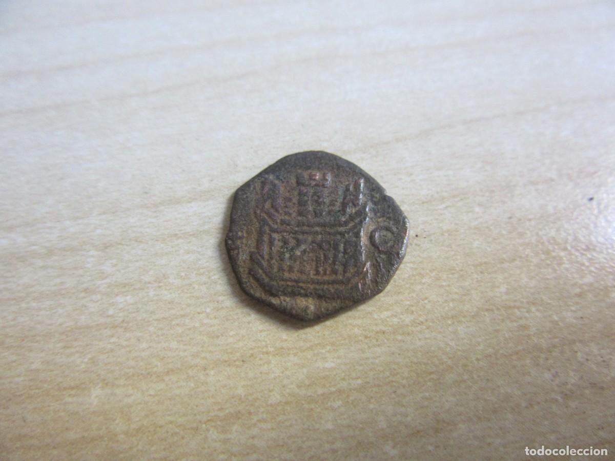 Moedas de Espanha: Blanca de Felipe II 1556-1598 Ceca Cuenca