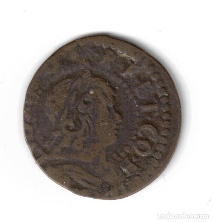 Monedas de Espa&ntilde;a: MONEDA 1 SISE SEISENO (1643-1652) LUIS XIV BARCELONA COBRE GUERRA DELS SEGADORS