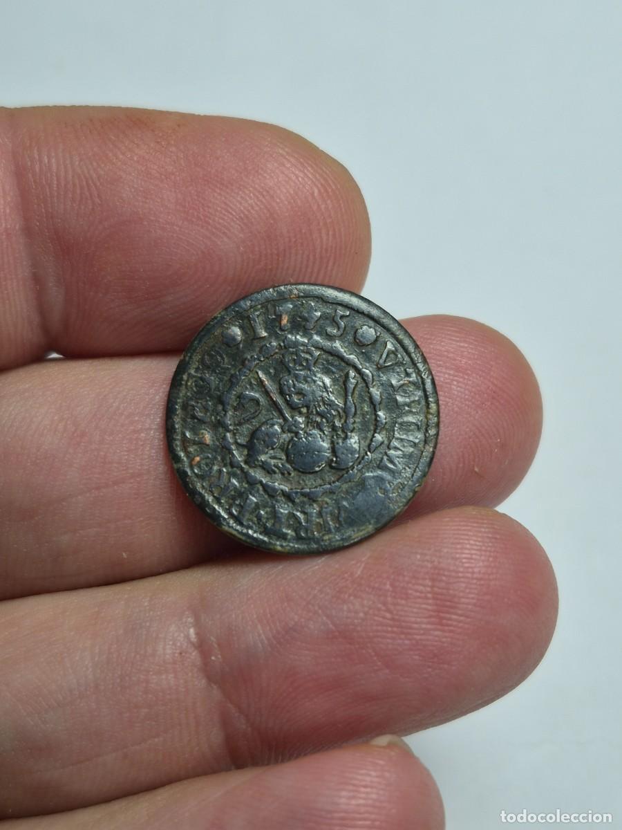 Monedas de Espa&ntilde;a: NT / FELIPE V 2 MARAVEDIES 1745 SEGOVIA (E1256)