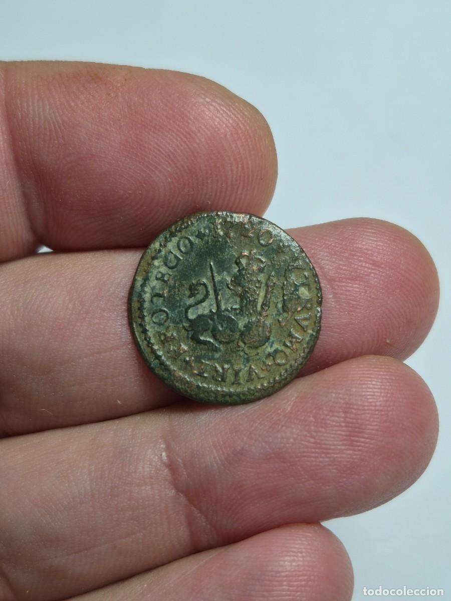 Monedas de Espa&ntilde;a: NT / FELIPE V 1 MARAVEDI 1720 BARCELONA (E1259)