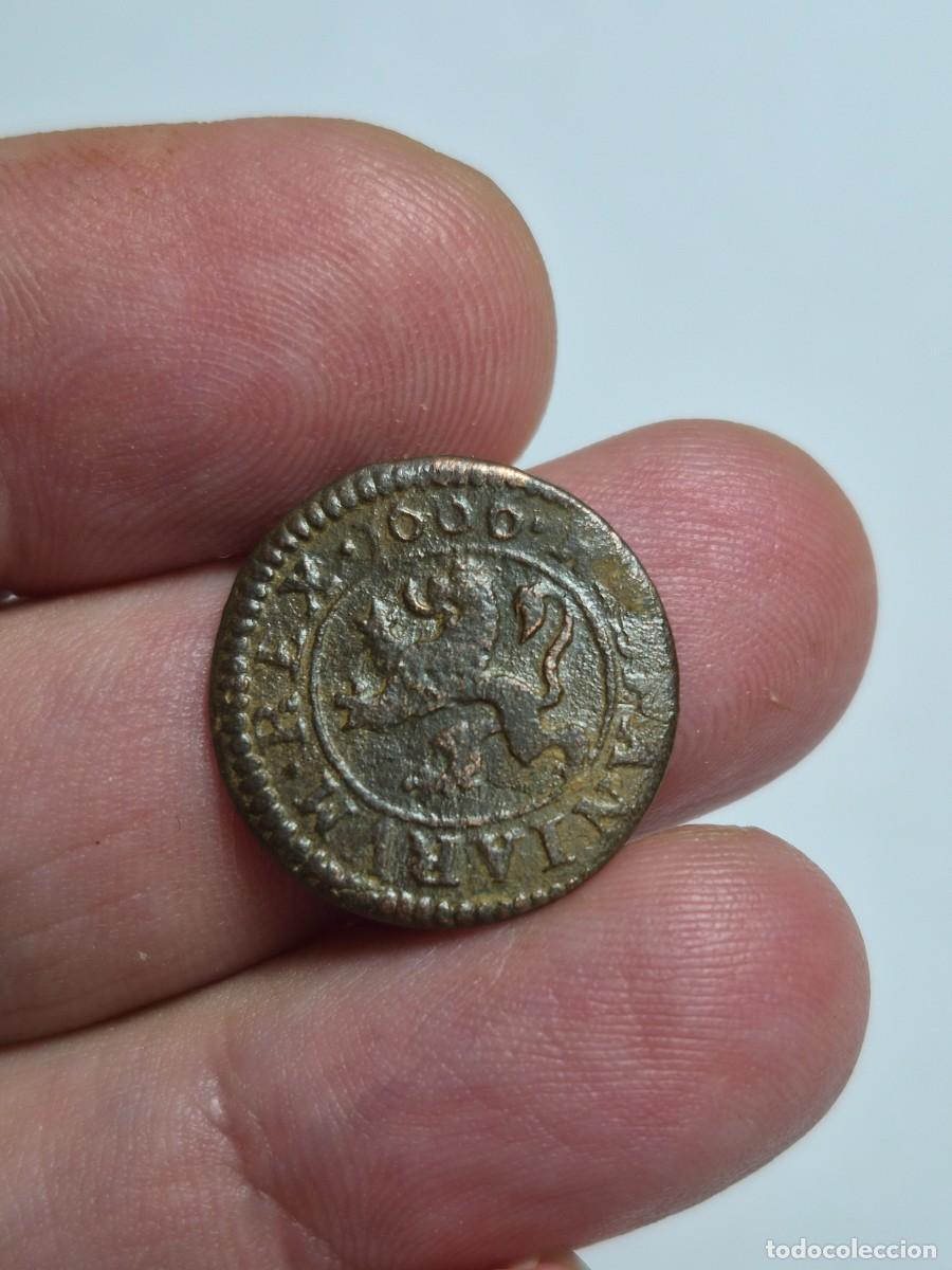 Monedas de Espa&ntilde;a: NT / FELIPE III 4 MARAVEDIES 1606 SEGOVIA (E1263)