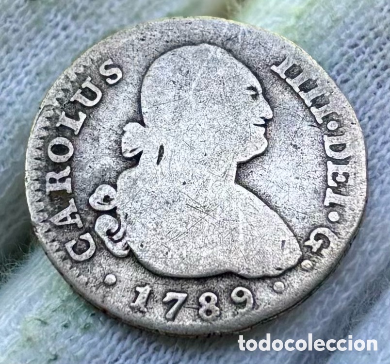 Monedas de Espa&ntilde;a: Moneda PLATA 1 Real 1789 Madrid. Carlos IV