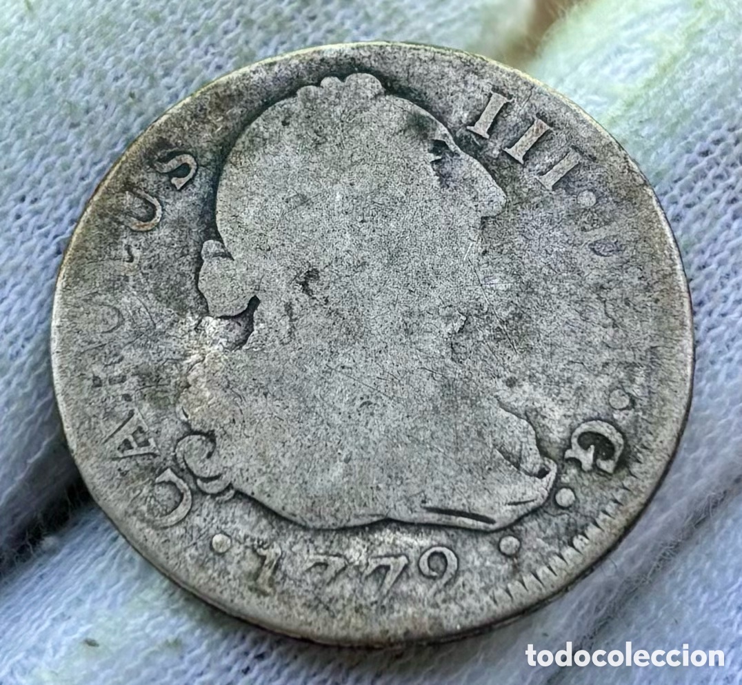 Monedas de Espa&ntilde;a: Moneda PLATA 2 Reales 1772 Madrid. Carlos III