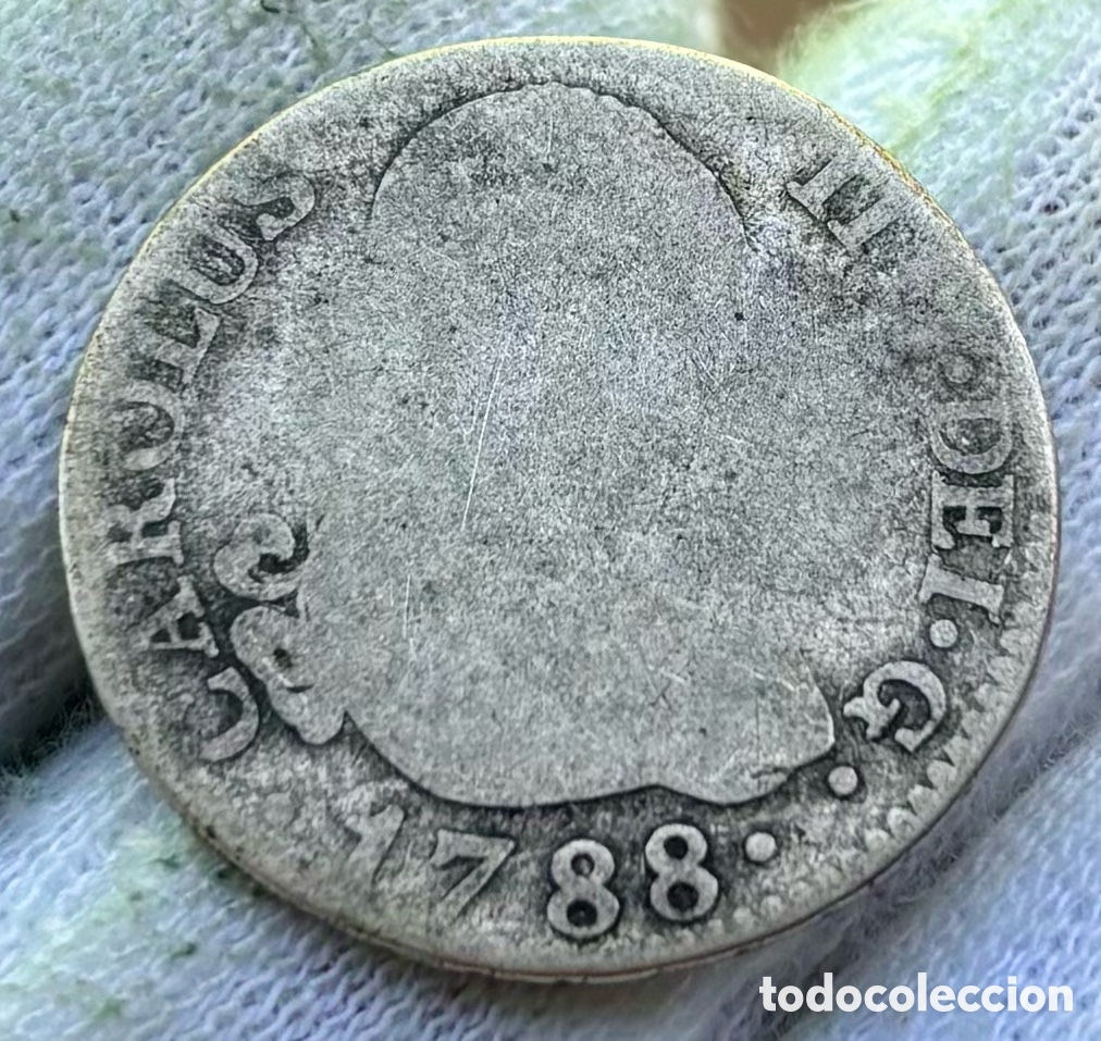 Monedas de Espa&ntilde;a: Moneda PLATA 2 Reales 1788 Madrid. Carlos III
