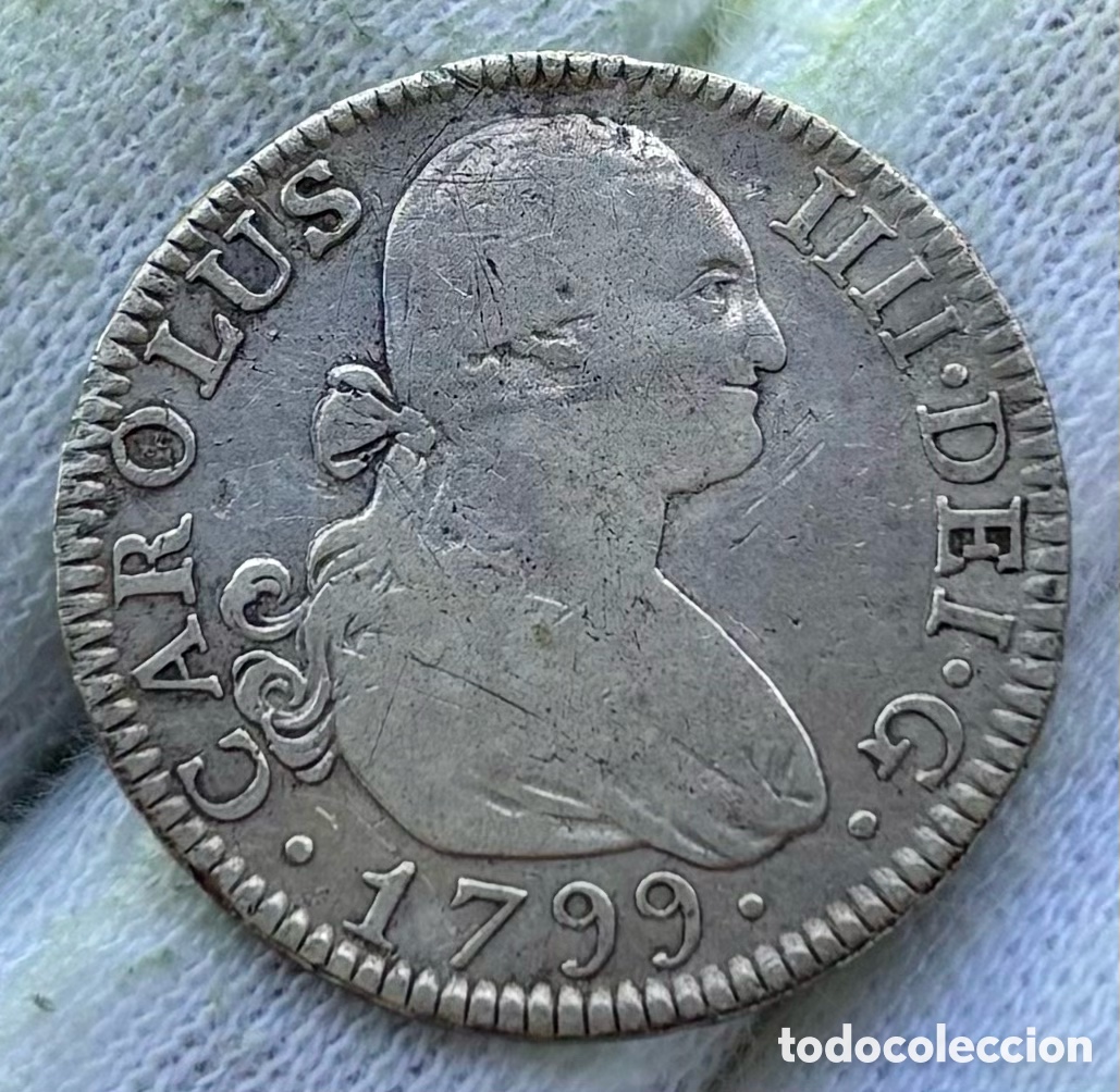 Monedas de Espa&ntilde;a: Moneda PLATA 2 Reales 1799 Madrid. Carlos IV