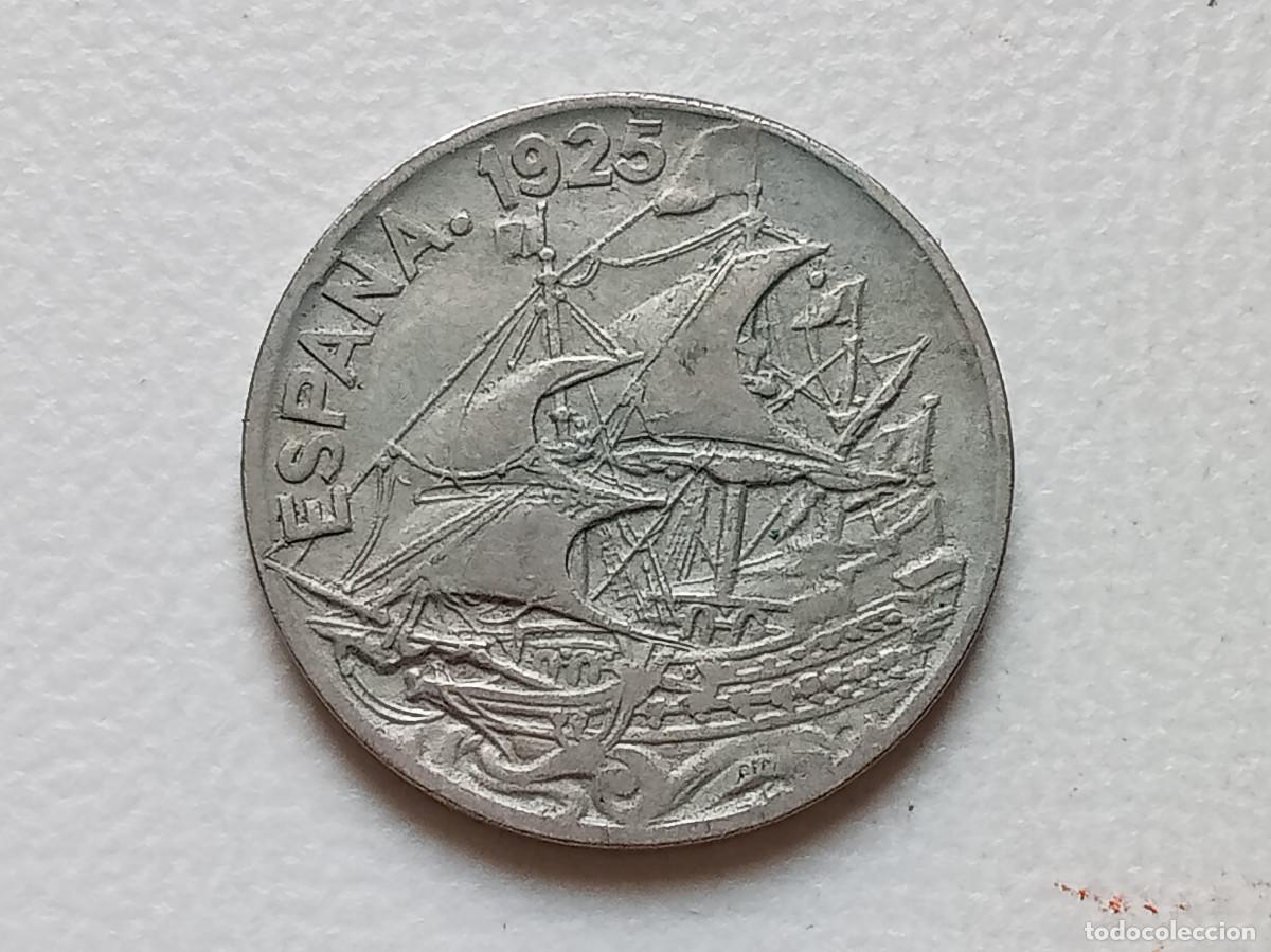 Monedas de Espa&ntilde;a: ALFONSO XIII 25 C&Eacute;NTIMOS 1925 PCS MBC - Foto 2