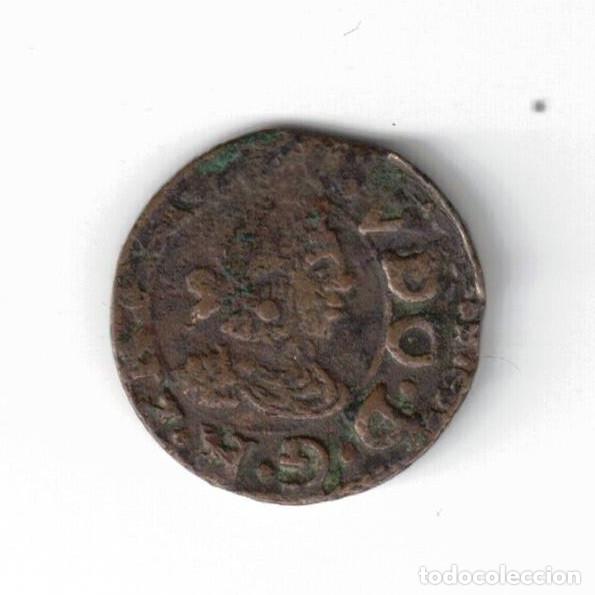 Monedas de Espa&ntilde;a: MONEDA DINERO COBRE LUIS XIV BARCELONA A&Ntilde;O 1645 GUERRA DELS SEGADORS