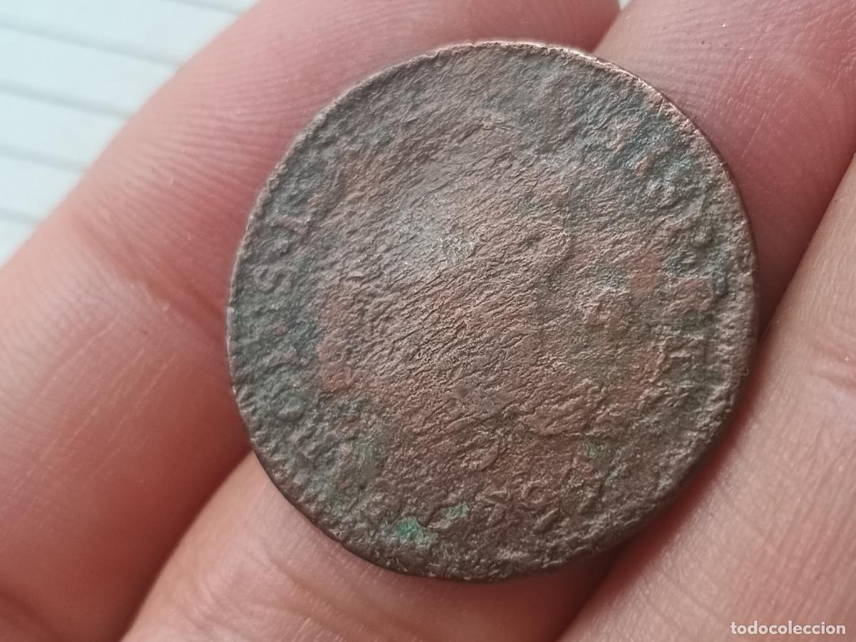 Monedas de Espa&ntilde;a: Moneda de 4 maravedis de 1799