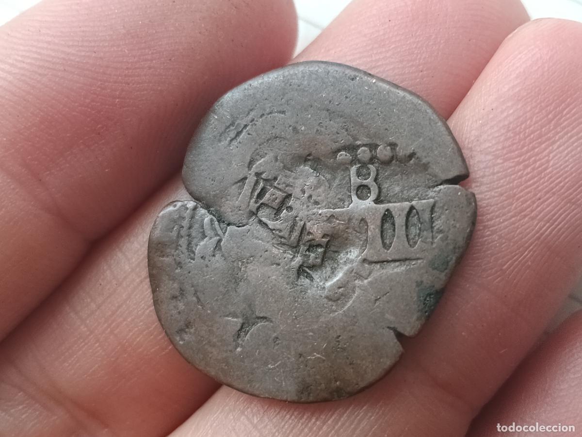 Monedas de Espa&ntilde;a: Resello del siglo XVII