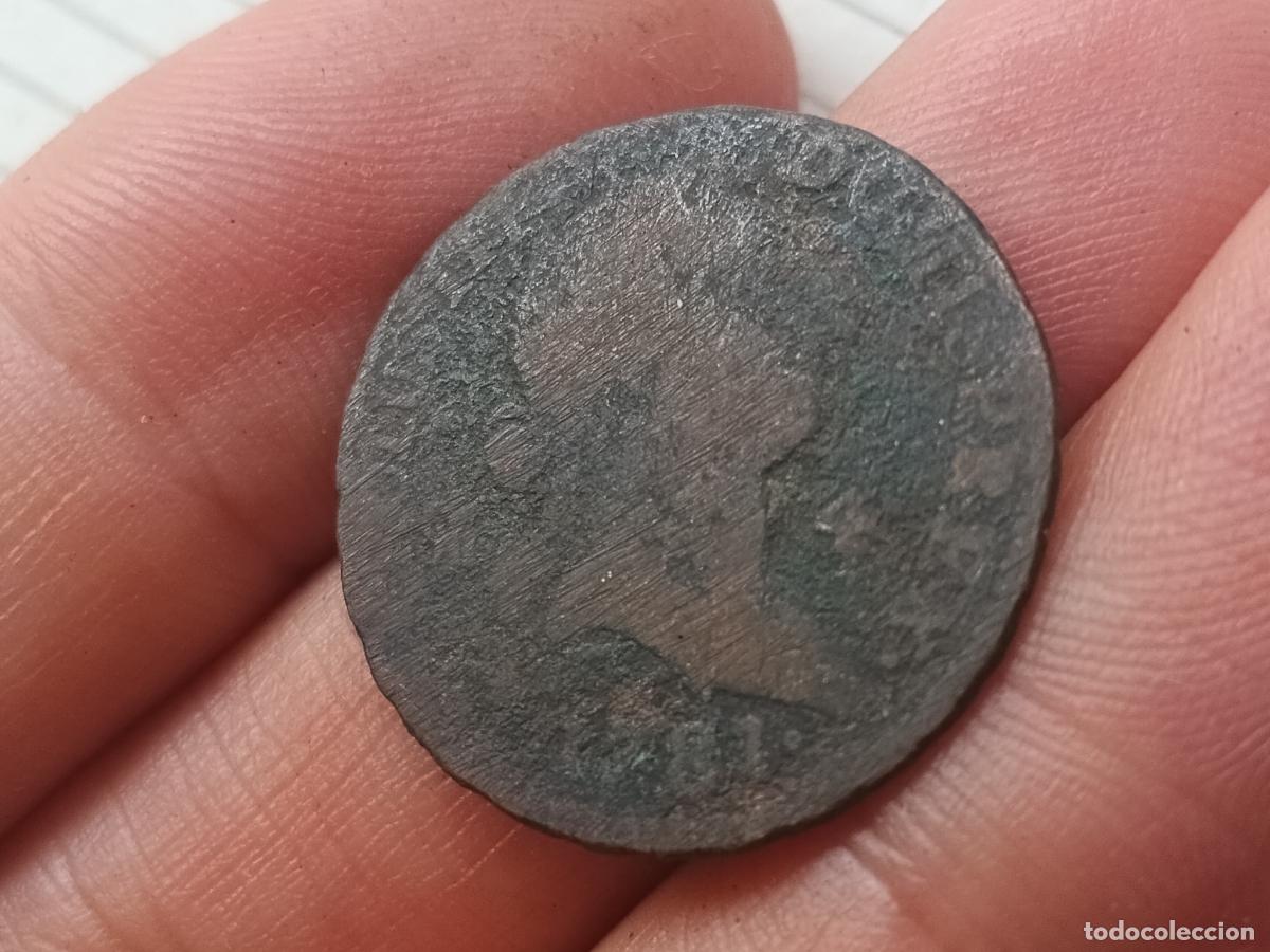 Monete da Spagna: Carlos IV 4 maravedis de 1781