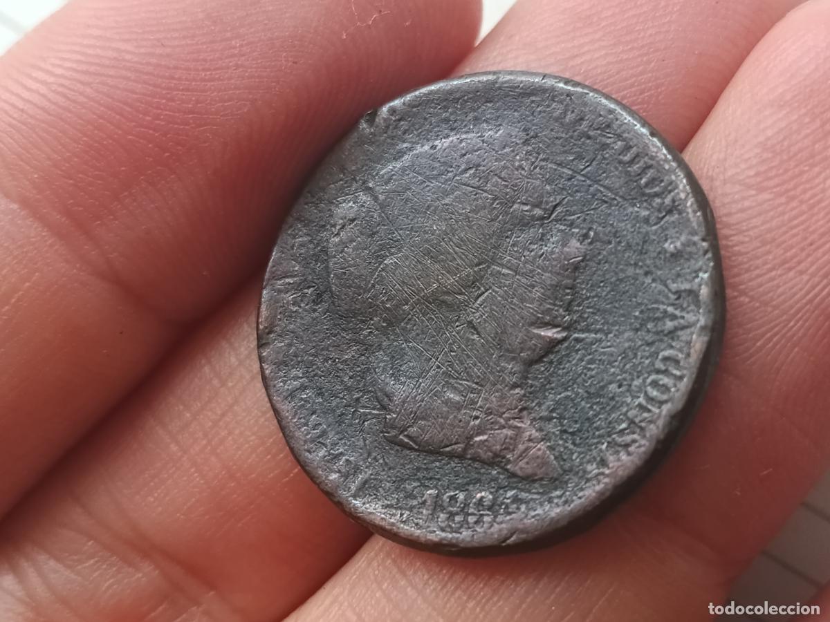 Monedas de Espa&ntilde;a: 25 c&eacute;ntimos de real de 1864