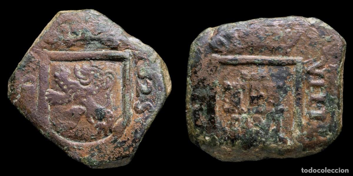 Monedas de Espa&ntilde;a: 1625, 8 Maravedis Philips IV, Madrid Mint (Hammered) - 20 mm / 5,42 gr.