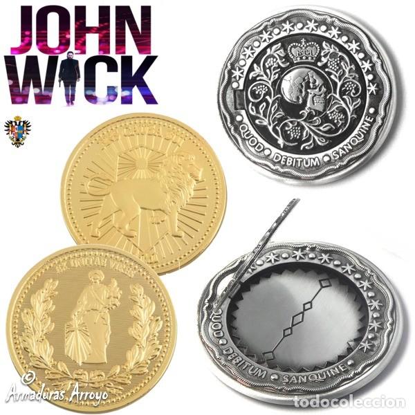 Monedas de Espa&ntilde;a: JOHN WICK MARCADOR JURAMENTO DE SANGRE + MONEDA