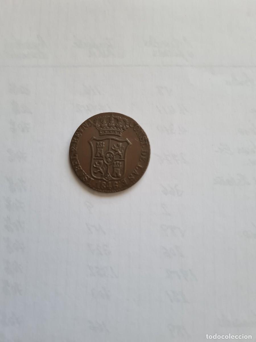 Monedas de Espa&ntilde;a: 6 Cuartos 1846 Catalu&ntilde;a - Foto 1