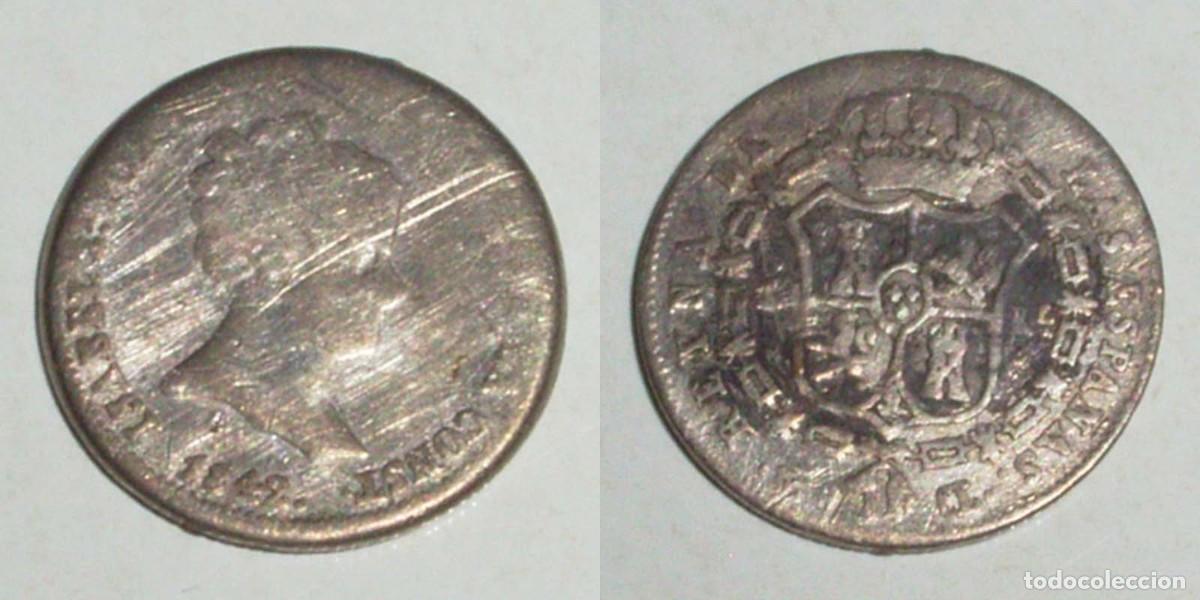 Monnaies d'Espagne: 1 Real 1842 Madrid- CL
