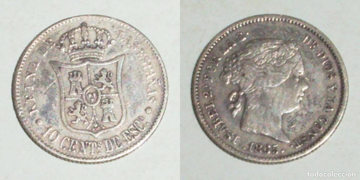 Monedas de Espa&ntilde;a: 10 Ctmos. Escudo 1866 Madrid