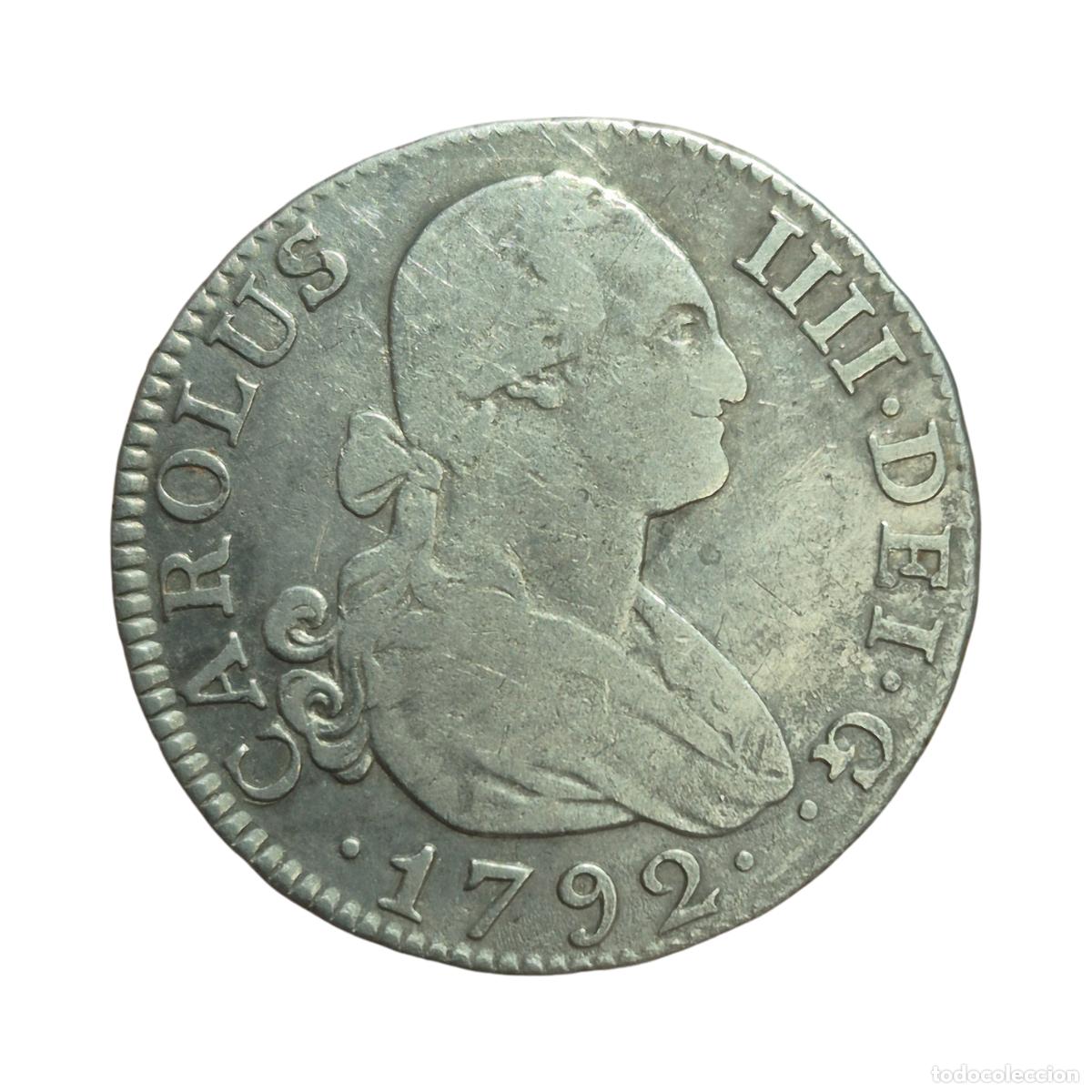 Monedas de Espa&ntilde;a: NT / CARLOS IV 2 REALES 1792 MADRID (E1274)