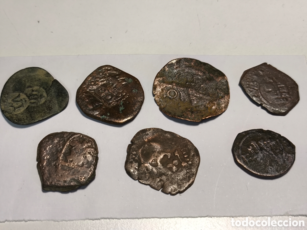 Monedas de Espa&ntilde;a: Lote cobres resellados Felipe IV