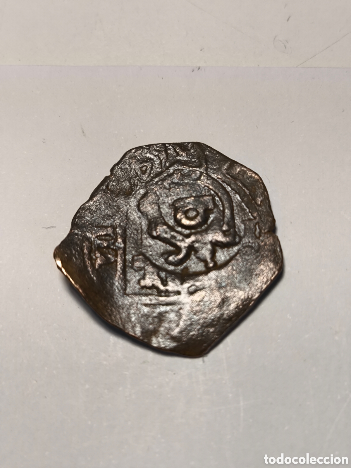 Monedas de Espa&ntilde;a: Resello 8 Maraved&iacute;s Felipe IV 1622-1643 a&ntilde;o 1645-1652