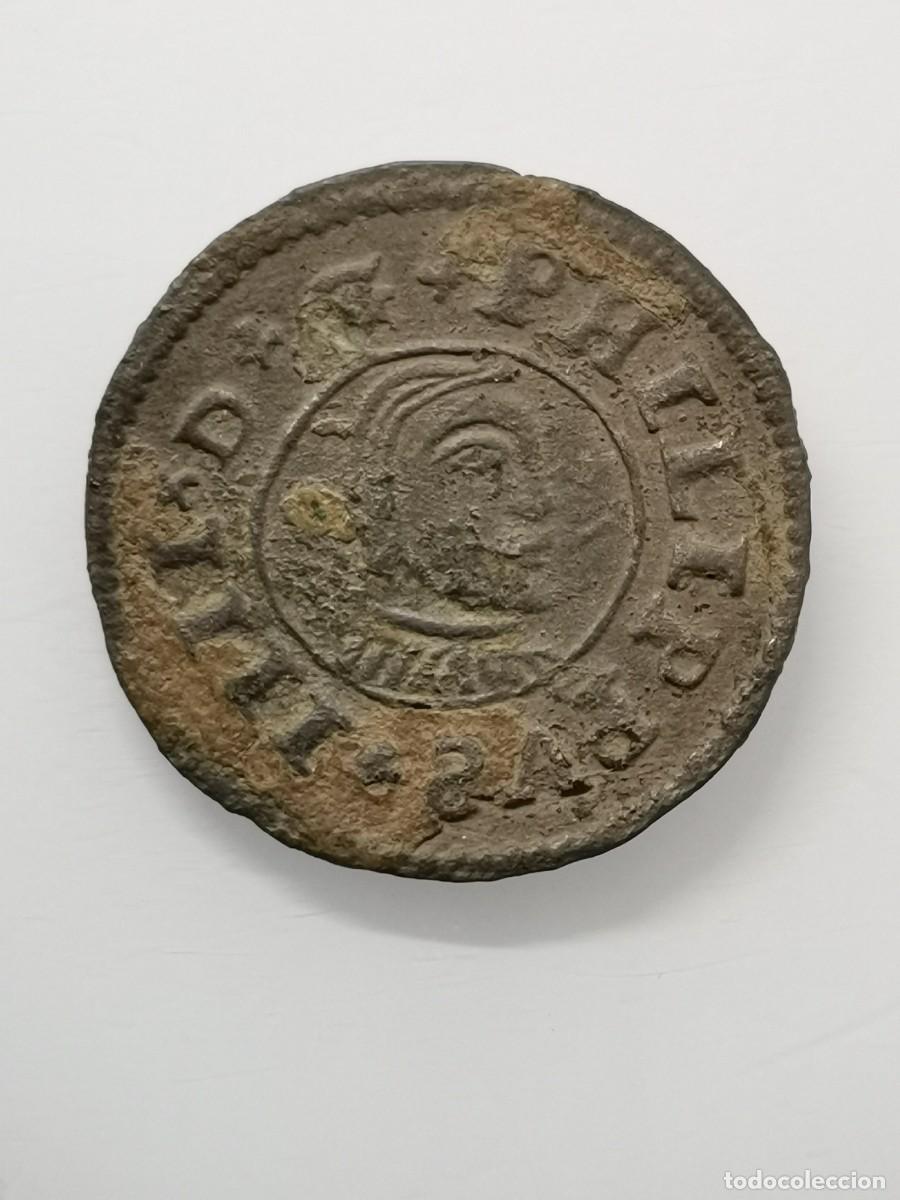 Monedas de Espa&ntilde;a: Felipe IV - 16 Maraved&iacute;s - 1664 - CORU&Ntilde;A. - Foto 2