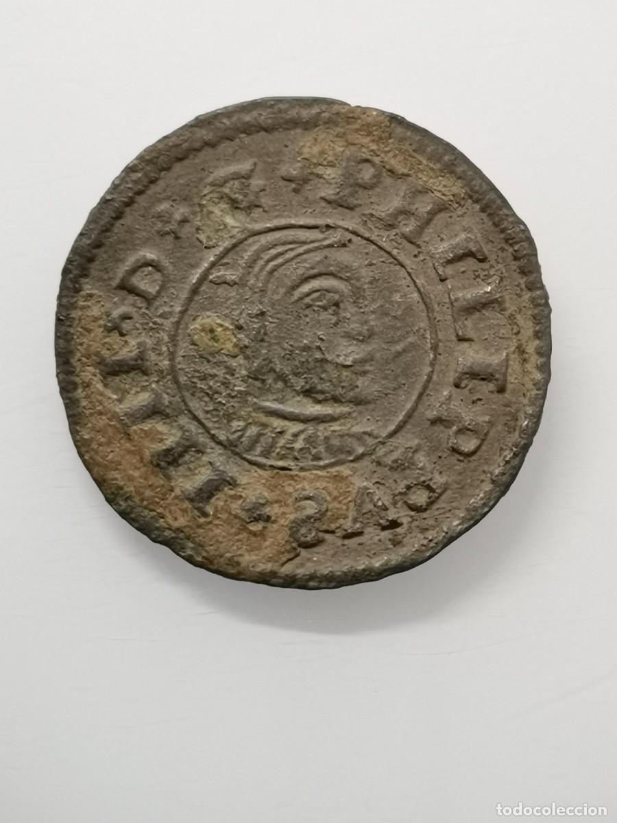 Monedas de Espa&ntilde;a: Felipe IV - 16 Maraved&iacute;s - 1664 - CORU&Ntilde;A. - Foto 6