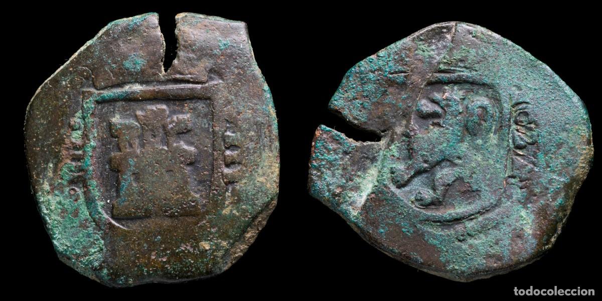 Monedas de Espa&ntilde;a: 1624, 8 Maravedis Philips IV, Valladolid Mint ( Hammered) - 23 mm / 6,79 gr.