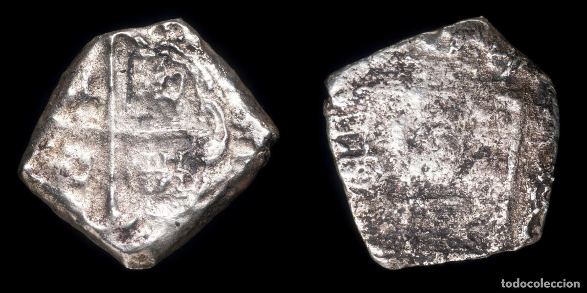 Monedas de Espa&ntilde;a: 1501-1800, 2 Silver Reales Macuquina (Spanish Cob) - 20 mm / 5,40 gr.